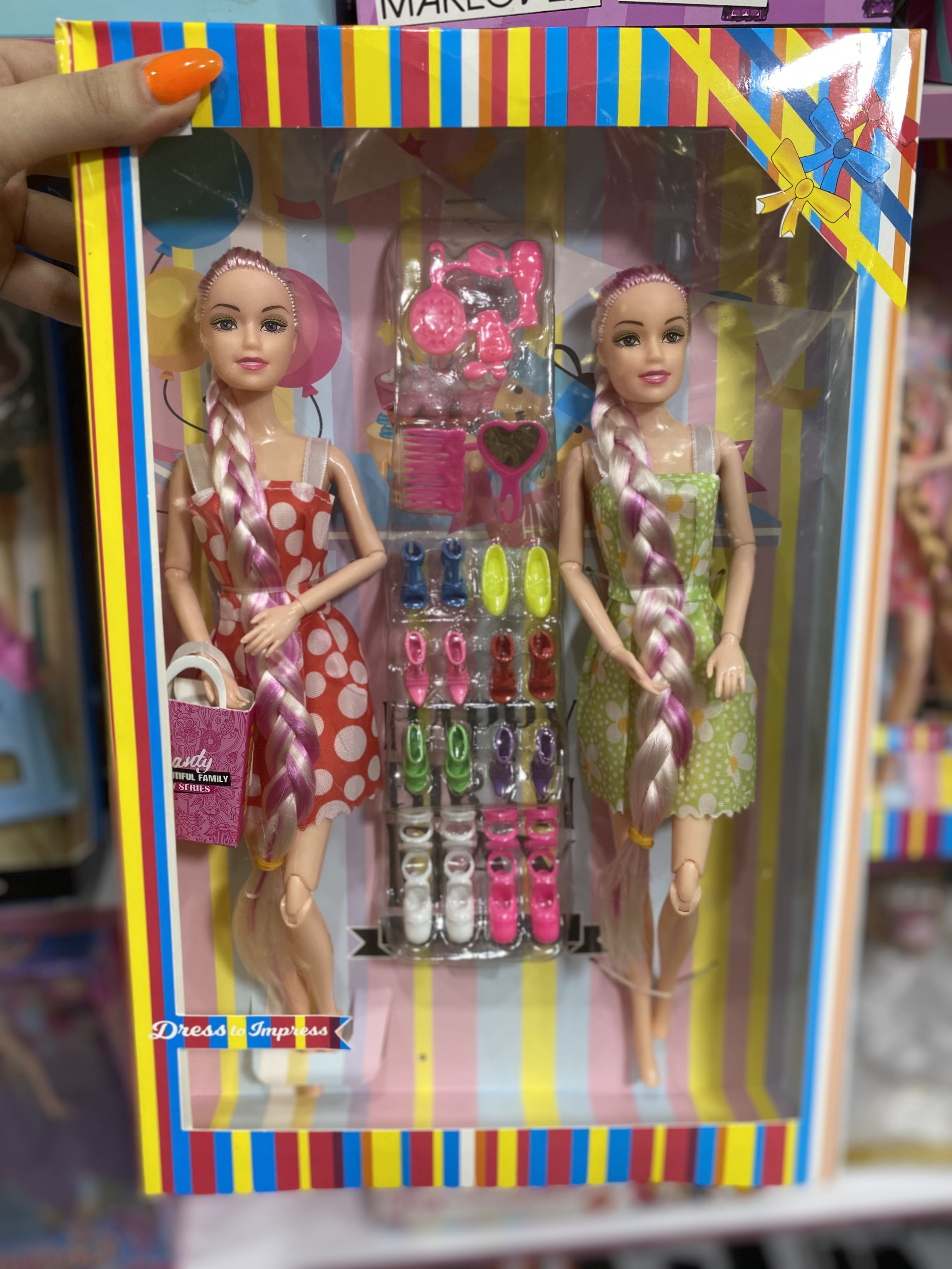 باربی دو قلو مفصلی🧸