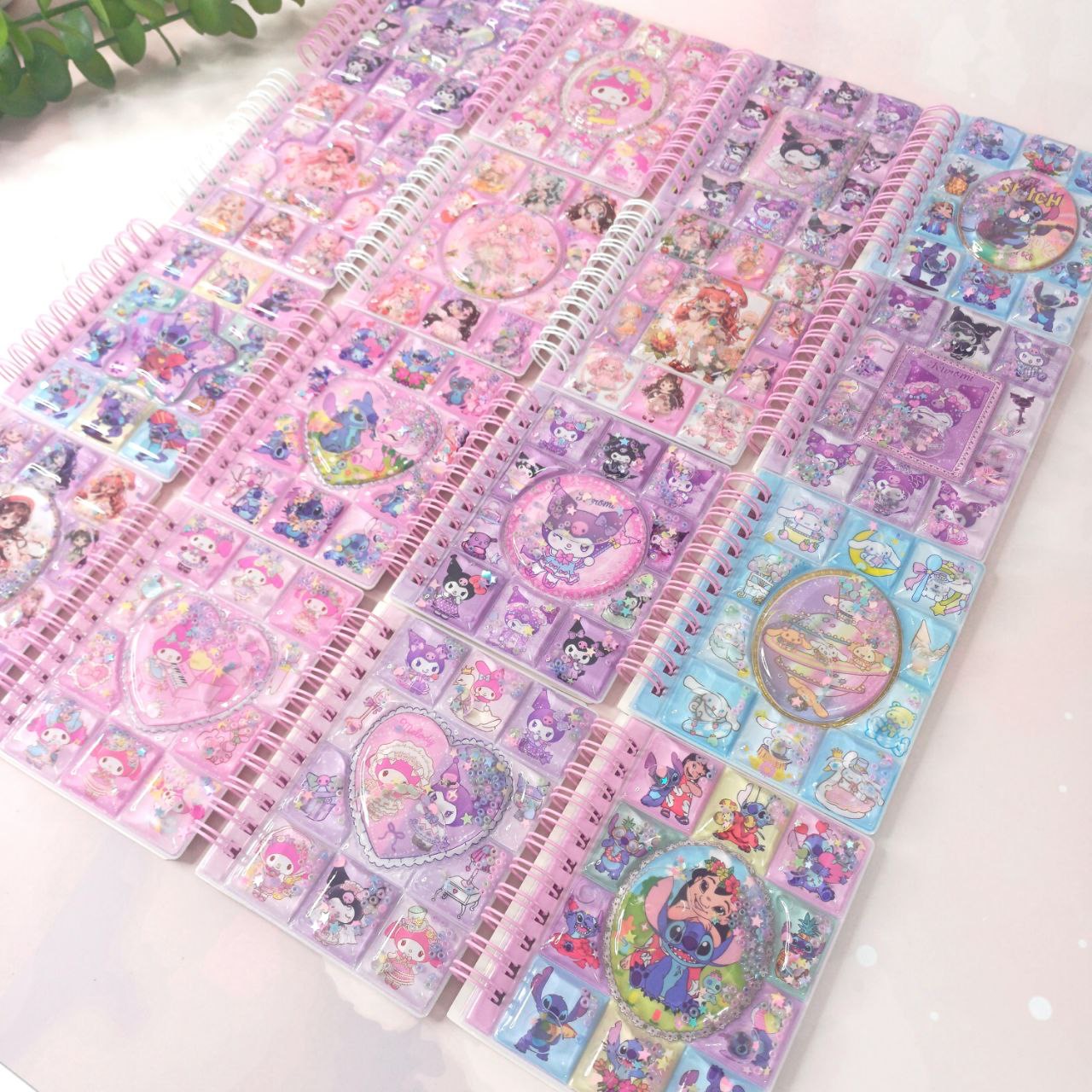 دفترچه آکواریومی میکس | دفتر فانتزی با طراحی خاص و جذاب